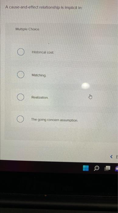 will thumbs up easy accounting A cause-and-effect relationship is implicit in: Multiple