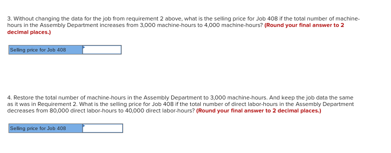 the total fixed manufacturing overhead cost for the Milling Department in Data