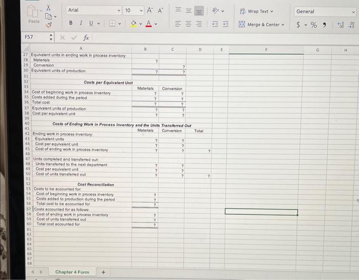 and Eahibit 4.8 in the text. Download the Applying Excel form and