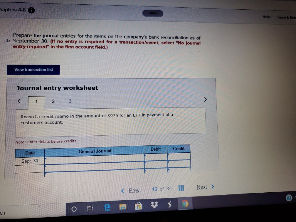 September 30 showed an ending cash balance of $1,630. The company's Cash