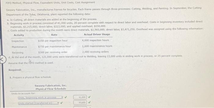  i need ans for 2 asap FHP Method, Ptrysical Flow, Equivalent