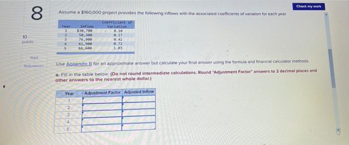 points Reference Sheila Goodman recently received her MBA from the Harvard Business