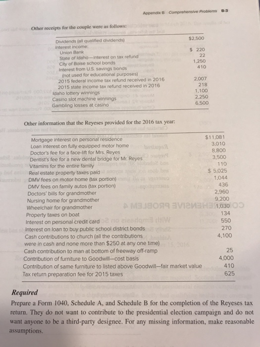 and wife and file a joint return. They live at 5677 3722.