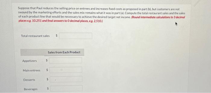 the last 2 years the sales mix and contribution margin ratio of