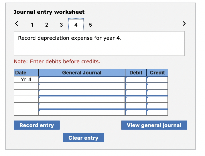 life and a $20,000 salvage value. Exercise 8-9A Part a Required a.