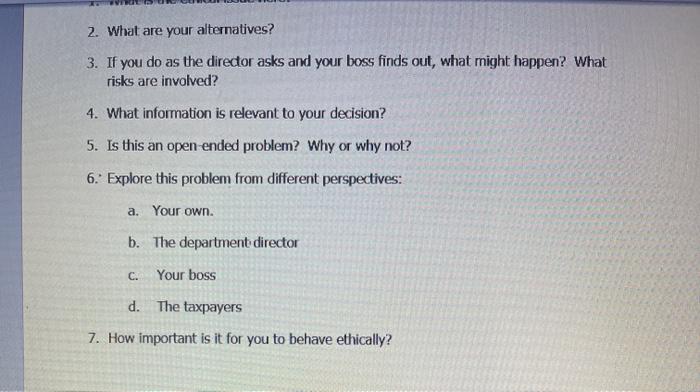 accountant at city hall. You work for the accounting department, but have