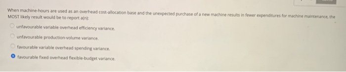  Can you please answer this?? Thank you When machine-hours are used