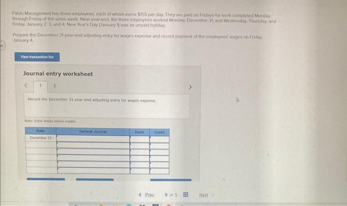 to prepare financial statements at the end of each month. During June