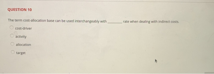  Can you please answer question number 10. Thank you QUESTION 10
