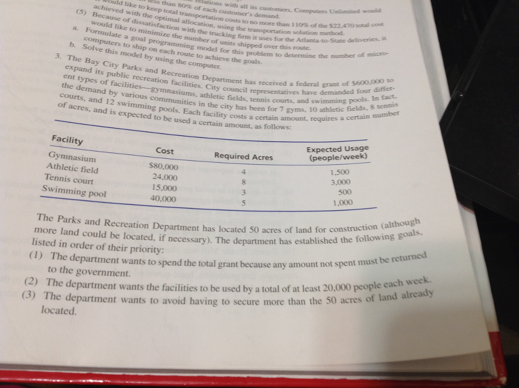 How do I solve question #3 using QM for Windows? than 80%