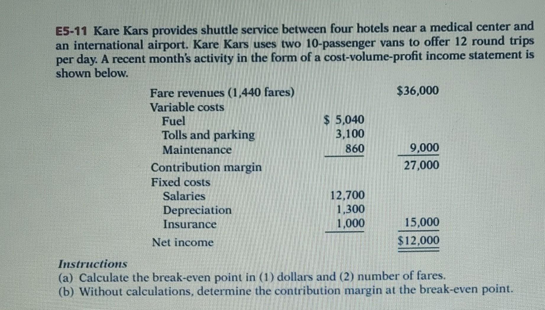 3 5-11 E5-11 Kare Kars provides shuttle service between four hotels
