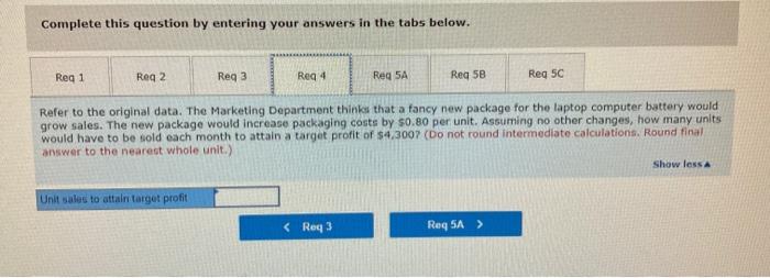 for the most recent month is given below. Sales (12,600 units *