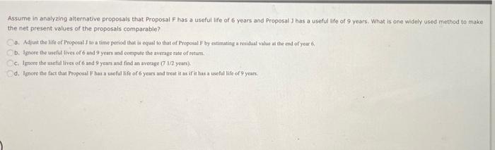 average rate of return. Machine A Machine B Machinec Estimated average income
