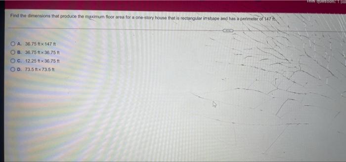 i need help solving this problem WONDO Find the dimensions that produce