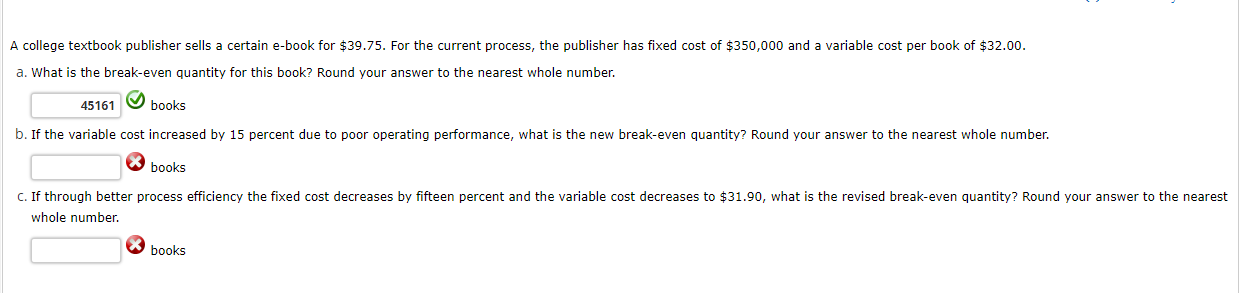  A college textbook publisher sells a certain e-book for $39.75. For