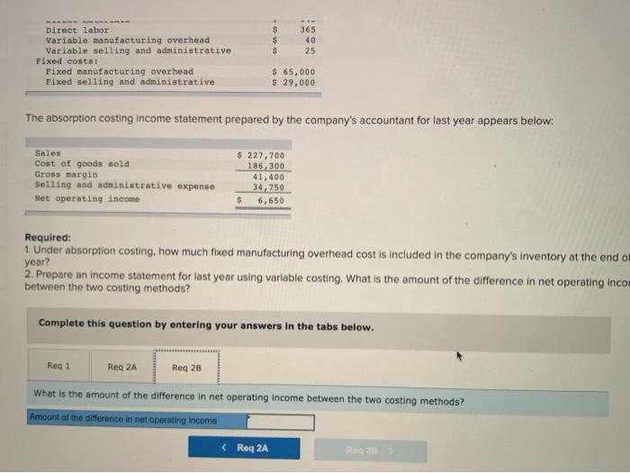 Operating Income [LO7-2) Ida Sidha Karya Company is a family-owned company located