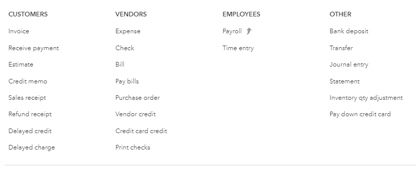 Does anyone know how to accomplish the following using QuickBooks Online?