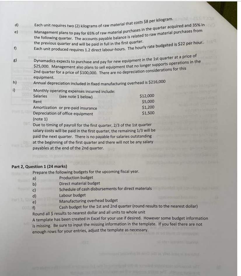 column with the excel formula so i can understand where the calculation