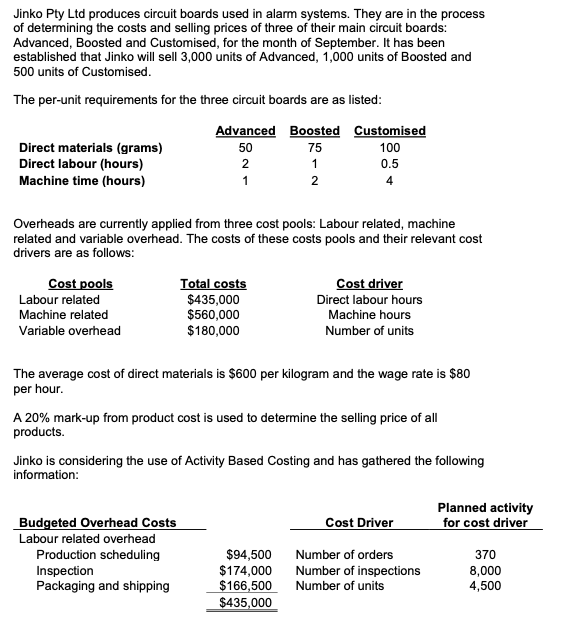Please answer the following using excel so I could look at