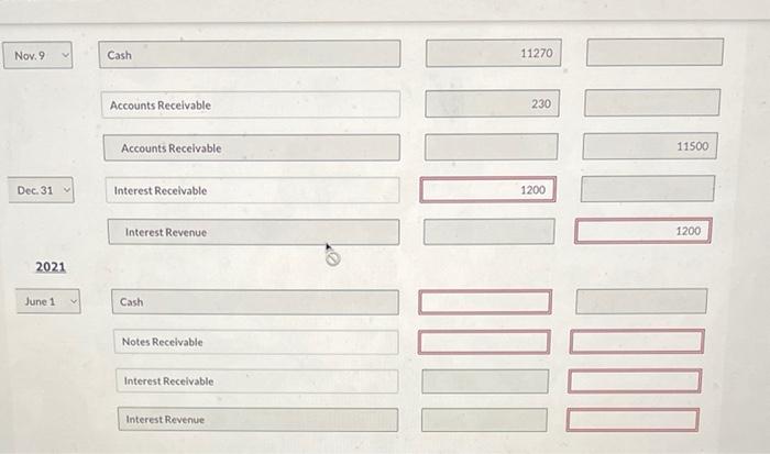 indented when the amount is entered. Do not indent manually.) 2020 June