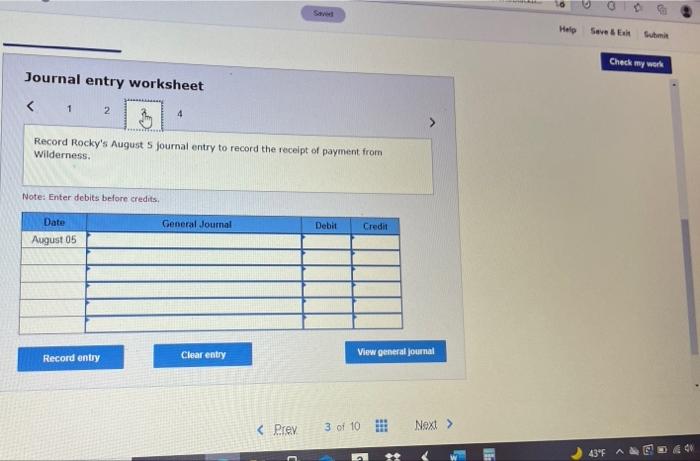 Mountains Wilderness Tours hires Rocky to lead various tours that Wilderness sets