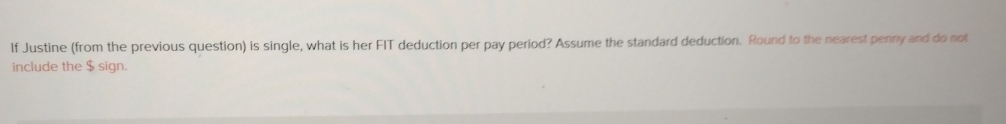  If Justine (from the previous question) is single, what is her