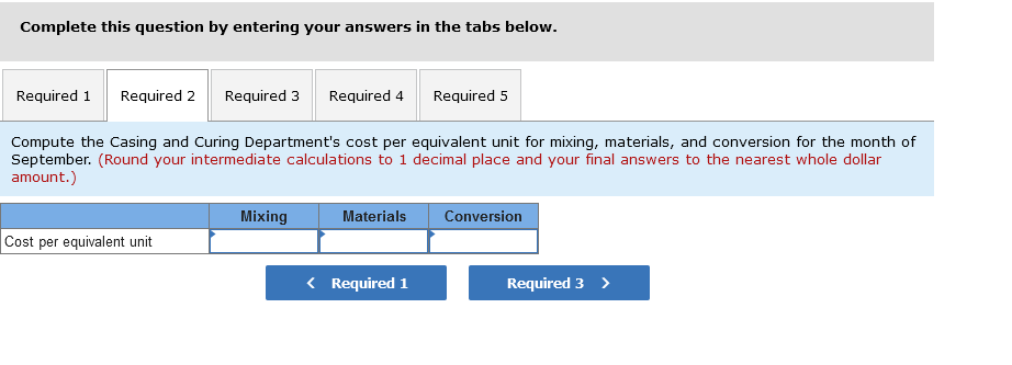 three production departments-Mixing, Casing and Curing, and Packaging. In the Mixing Department,