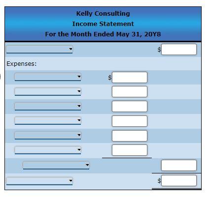 Balance Sheet. I also have to create closing entries and a post-closing