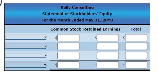 trial balance. Part 1: Kelly Pitney began her consulting business, Kelly Consulting,