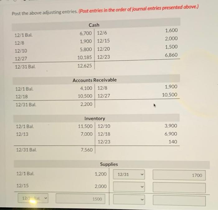 Explanation Debit Credit Salaries and Wages Expense 1. 500 Salaries and Wages