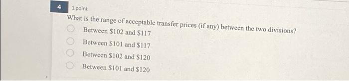 per unit $102 Fixed costs per unit (based on capacity) $8 Capacity