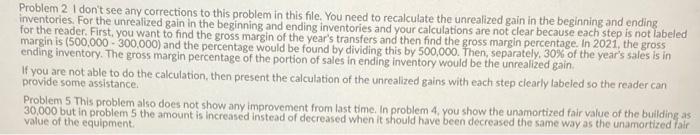 Please help Problem 2 I don't see any corrections to this problem