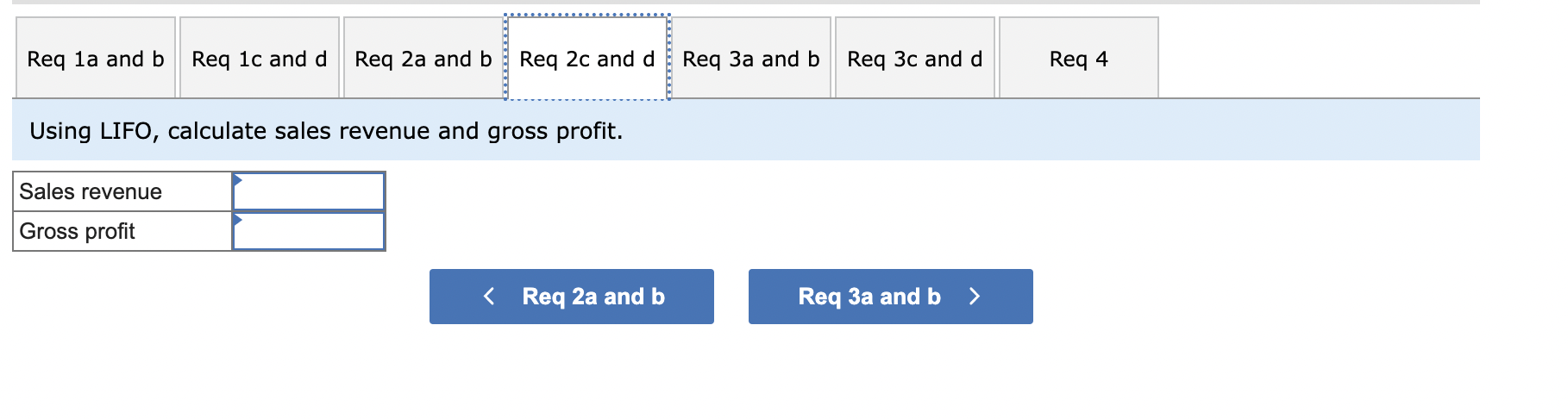 Unit Cost $41 43 46 47 Total Cost $2,009 5,547 9,154 5,123