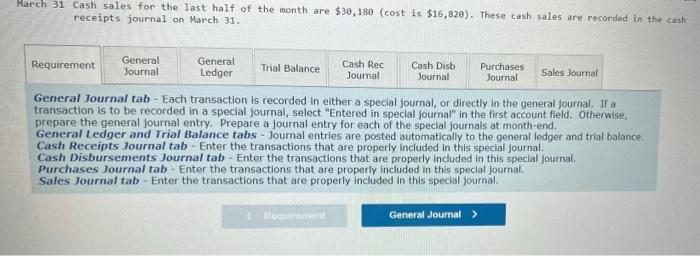 Each tab needs to be complete. Church Company completes these transactions and