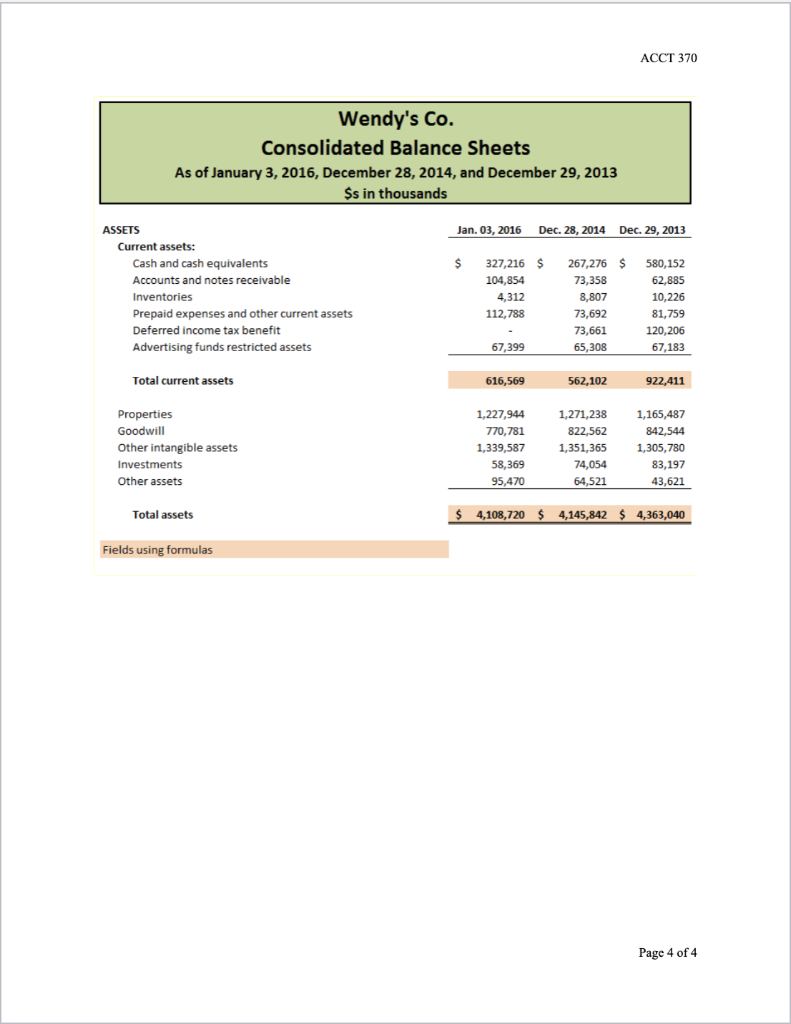 and Cash Flows (Tabs 2-4) INSTRUCTIONS Choose one of the 3 companies