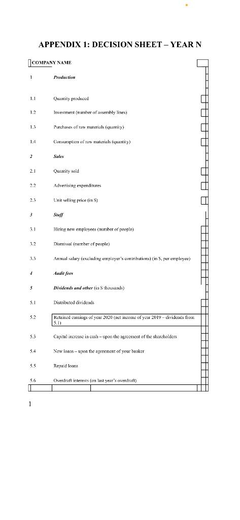 General presentation of the case 1 - Introduction VALOR is a business
