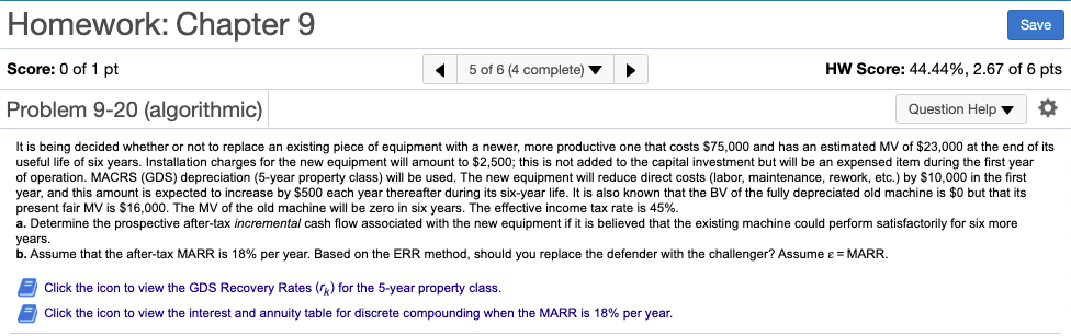  Please show all work NO EXCEL!!! thank you Homework: Chapter 9