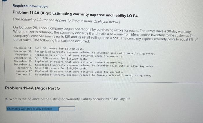 returned, the company discards it and malls a new one from Merchandise