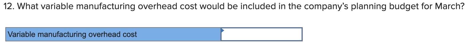 March? 2. What raw materials cost would be included in the company's