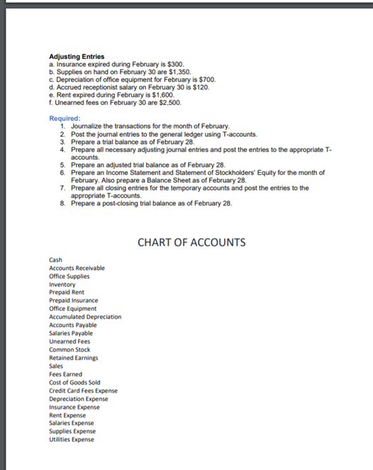 February of the current year. Rays uses a perpetual inventory system. February