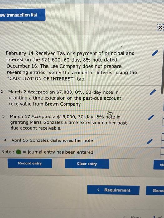 GL0701 (Algo) - Based on Problem 7-5A LO C2, C3, P4 The