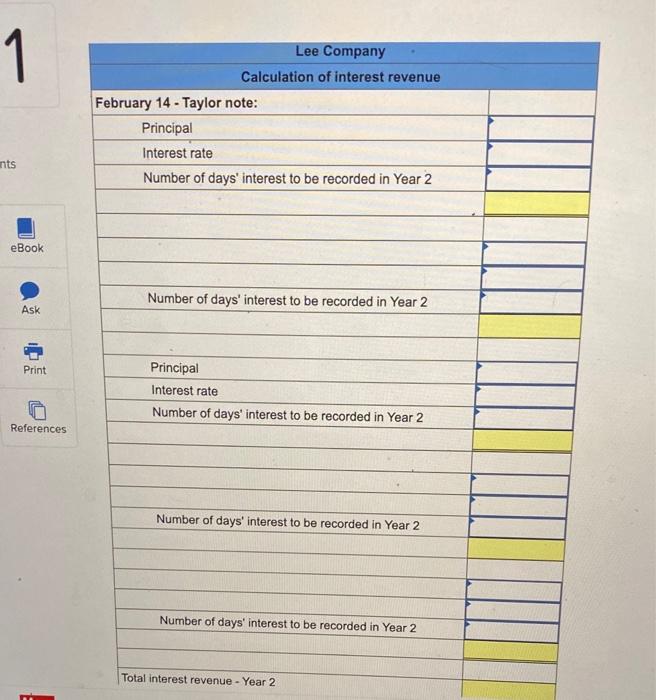 on his past-due account receivable. December 31 Made an adjusting entry to