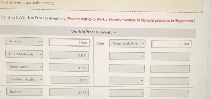 for Case Inc. contains the following data. $34,100 Raw Materials Inventory Work