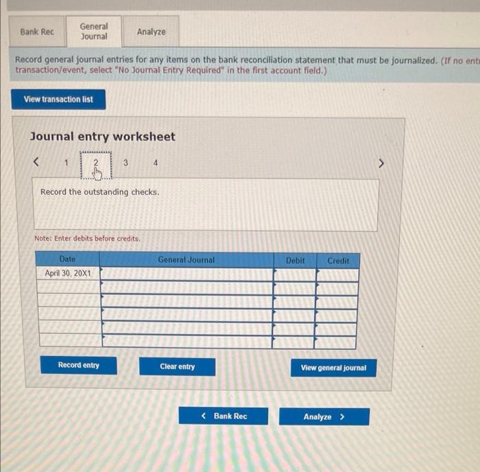 Trust Enclosed with the bank statement. which appears below, was a debit