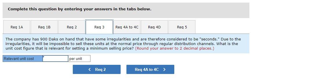 the facilities that it uses to produce Daks would be idle; however,