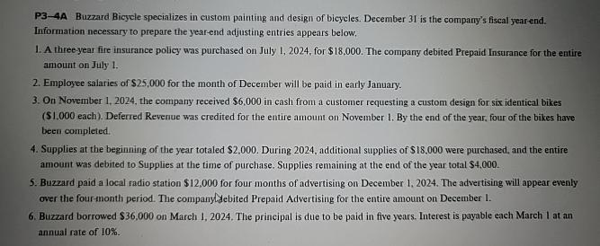  P3-4A Buzzard Bicycle specializes in custom painting and design of bicycles.