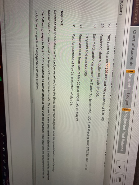 returns inventory Prepaid insurance Store supplies Store equipment Accumulated depreciation-store equipment Accounts