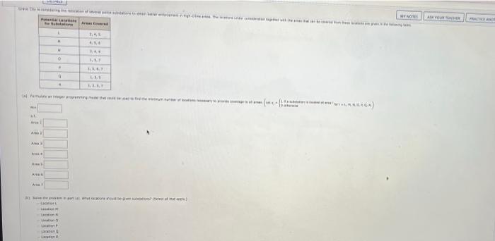  Formulate an integer programming model that could be used to find