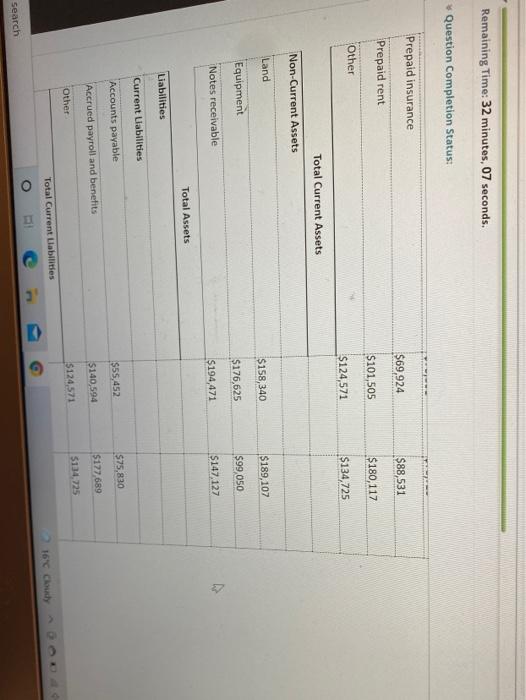 Two Company Comparison CONSOLIDATED BALANCE SHEETS Fiscal Year-End -20xx Fiscal Year -