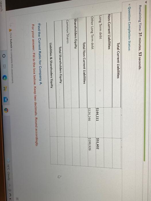 20xx Company A Company B ASSETS Current assets: Cash $179,116 $149,500 Accounts